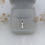 (Pendant/Pendant Only): 925 Sterling Silver T CZ Pendant/925 Letter CZ. Thai
