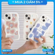 IPhone 15 Pro Max/11 Pro Max/14 Pro Max/16 Pro Max Case...Heart-Shaped Ripple BST1