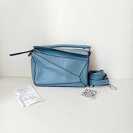 loewe 羅意威puzzle 霧霾藍小號