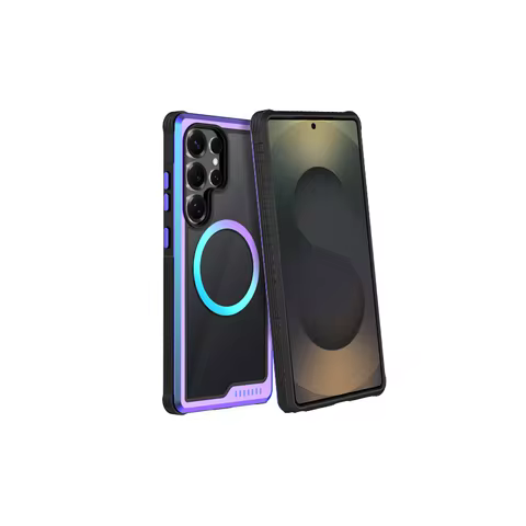 KZDOO Mag Ares Sport Magnetic Drop-Proof Protective Metal Frame PC Anti-Scratch Clear Cover for Sams