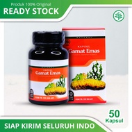 Gamat Emas Kapsul Original Obat Penyakit Radang Lambung - 100% Alami By Acep Herbal Official