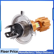 H4 18W 2000LM Motorcycle LED Headlight Bulb 3 COB Hi/Lo Super Bright Lamp Light