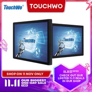 【Free Shipping】TouchWo 19" inch Embedded industries desktop mini computer Core i3 i5 i7 AIO PC with 