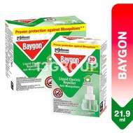Baygon Liquid Electric Repeller Anti Mosquito / Set Refill Repellent Plug In Mosquito Killer, 21.9ml