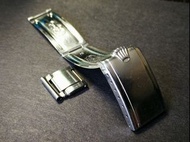 7206 原裝 Rolex 20mm Rivet 錶帶扣冚+釘帶錶格 watch clasp watch link