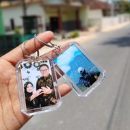 GANTUNGAN Acrylic Keychain Aesthetic Keychain Cool Keychain Elegant Keychain Modern Request