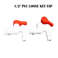 1/2" PVC Loose Key Tap/ PVC Lock Tap/ Kepala Paip Kunci PVC
