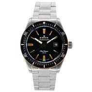 [Creationwatches] Edox Skydiver Limited Edition Black Dial Automatic Divers 80126357RNMNIRB 300M Men