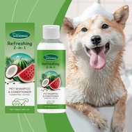 Pet Cleaning Shampoo And Conditioner 2-In-1 Scented Grooming For Dogs Cats