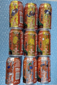 2000 墨西哥可口可樂罐(2000年澳洲奧運會)。一套九罐