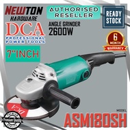 ''DCA'' ANGLE GRINDER 7'' / 2600W (S1M-FF-180SH) ASM180SH