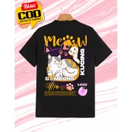 Sultankaos89 Cute Cat Distro T-shirt, Cash on Delivery - Viral Unisex Cat T-shirt