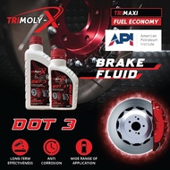 TRIMOLYX DOT 3 350ML 750ML BRAKE FLUID CLUCTH FLUID OIL MINYAK BREK KERETA PROTON PERODUA HONDA TOYO