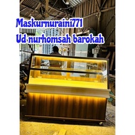 etalase roti bakery / etalase roti hpl / display food