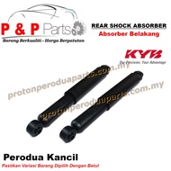 KYB Rear Shock Absorber Perodua Kancil 660 850 KYB Kayaba Oil / Gas - 2pcs