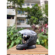 ZEUS HELMET GJ-613 MATT BLACK