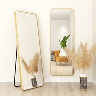 Mirror full-body mirror floor-type dressing mirror ins bedroom home girl wall sticker self-adhesive photo fitting mirror