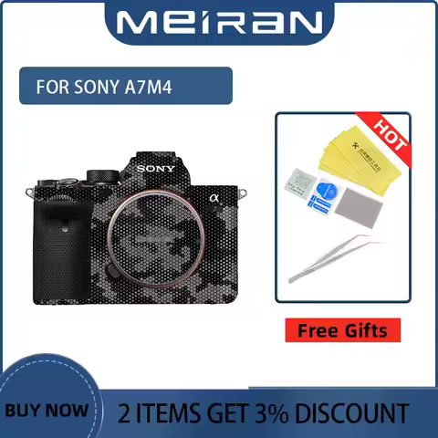 For Sony A7M4 ILCE-7M4 ILCE7M4 7M4 A7 IV Camera Body Cover Film Decal Skin a7M4 Anti-Scratch Protect