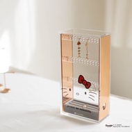 展示品/福利品 Pinkoi x Hello Kitty 聯名款玫瑰金 防塵飾品耳環