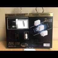 Ax 2.4A(2U) SAM travel charger