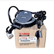 1WD-XH250-20 R25 V1 / V2 MAIN SWITCH SET, IGNITION LOCK KEY + TANK CAP + SEAT LOCK (YAMAHA100% ORIGI