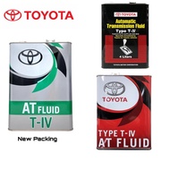 08886-81400/ 81015 Toyota Type T-IV ATF Oil&Fluid 4L For toyota vios/altis/camry/estima/alphard