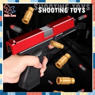 Local Shop--5 Designs Glock Manual Continuous Shell Throwing Shooter Plastic Bombs Safe Toy For Kids