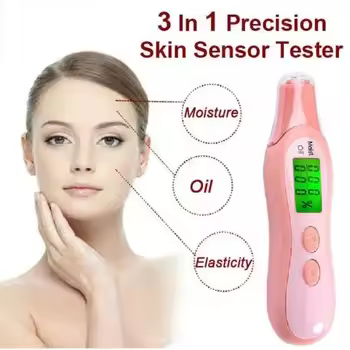 New Arrival Digital Facial BIA Skin Analyzer&ampSkin Moisture Tester Seventh Generation Water Soft O