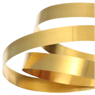 H62 Brass Sheet Brass Flat Thick 0.01mm ~ 0.25mm Width 10-400 mm Brass Metal Thin Sheet Foil Plate