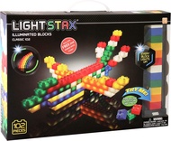 Light Stax Classic Light Up Building Bricks (102 Blocks) -บล็อกประสาทสัมผัสที่สร้างสรรค์พร้อม2nd ฟรี