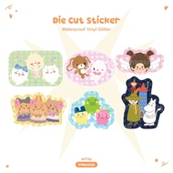 Sticker by Trinketism | Gyaru chiikawa usagi hachiware moomin moomin valley snufkin little my monchh