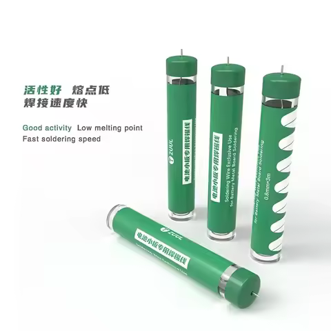 2UUL SC39 Dot Soldering Wire for Battery Metal Board Micro Welding 0.8mm*3m Super Solder Paste Line 