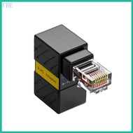 CRE Ethernet Extenders RJ45 Ethernet Adapters Right Angle Design Compatible for Cat6