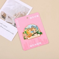 Sichuan Chengdu Refrigerator Magnet Ready Stock Wholesale diy Creative Three-Dimensional Chinese Sty