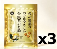 人字牌救心 - 日本金银花润喉糖 70g X3(2052)-HY2608-31