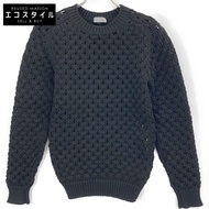 เสื้อสเวตเตอร์ถักลายโปร่งสีดำ Dior Homme รุ่น 563M612AT120 ไซส์ XS (มือสอง)