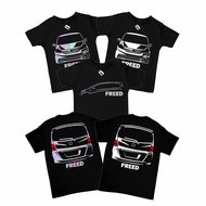 HONDA Gilan T-Shirt, Children's Distro T-Shirt with Car Image FREED Premium AutomotiveHONDA