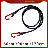 MagiDeal Bungee Straps Luggage Carrier Rope Tying Rope Multipurpose Carabiner Bungee Cord for Riding