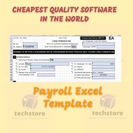 Salary and Payroll template Automatic Generate EPF, SOCSO and EIS listing together generate EA Form 