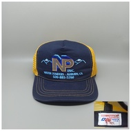 NP Trucker Water Tenders Hat In USA Second Preloved Original 666