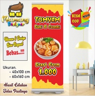 Custom Banner Spanduk MMT Tomyam atau Seafood Kuah bb