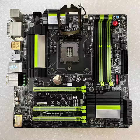 For Gigabyte G1.Sniper M5 Desktop Motherboard Z87 DDR3 1150 Mainboard 100% Tested OK