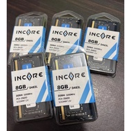 MEMORY RAM INCORE DDR4 8GB SHODIM/LAPTOP 3200 D483L -04544