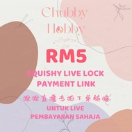 [LIVE LOCK PAYMENT LINK ONLY,PLS LOCK ITEM AT LIVE B4 MAKE PAYMENT!!!!] 【直播选款链接，请别直接拍！】SQUISHY, 现货硅胶