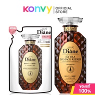 Moist Diane Extra Damage Repair Shampoo 450ml + Refill 330ml มอยส์ไดแอน แชมพู