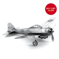 Hand-crafted Metal Puzzle A6M Zero 3D Metal Model Creative 3D Puzzle Model Teka-Teki Logam Buatan Ta