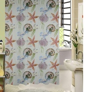 Bathroom Curtain / Shower Curtain Polyester Material 180 x 180 New Design