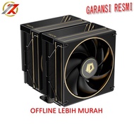 ID-COOLING FROZN A620 GDL Gold Black Dual Tower CPU Cooler 6 Heatpipe Intel AMD