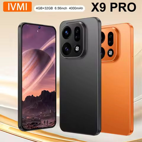 IVMI Global Vision X9 Pro Smartphone 6.56'' 4G Mobile Phone 32GB ROM 16MP Camera Dual SIM Face ID An