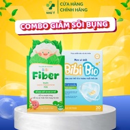 Bibi Bio Men + Bibi Fiber Combo to reduce bloating in babies
